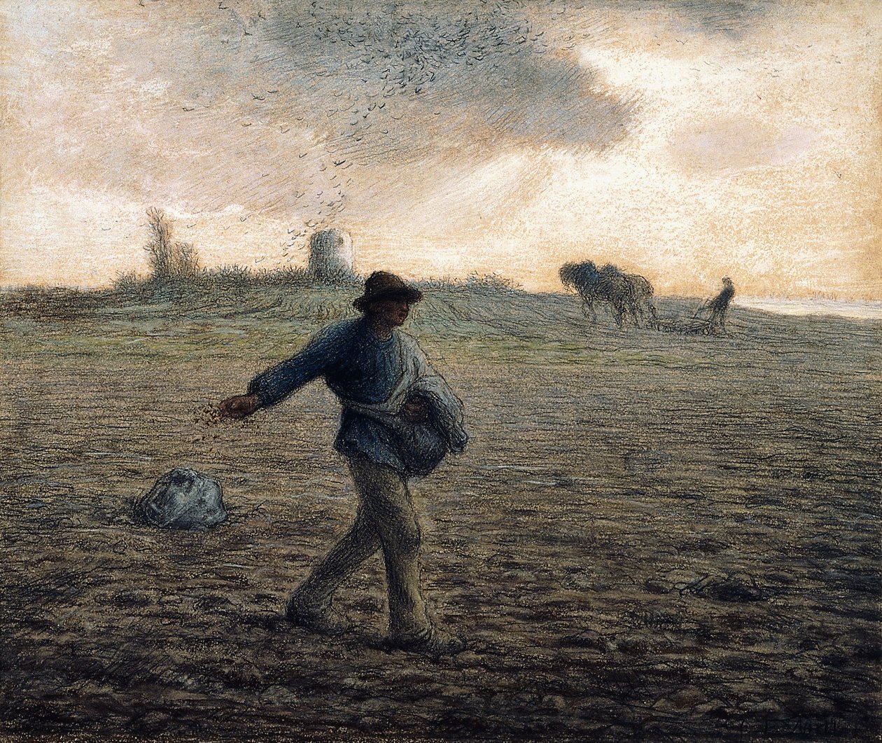 El sembrador de Jean Francois Millet
