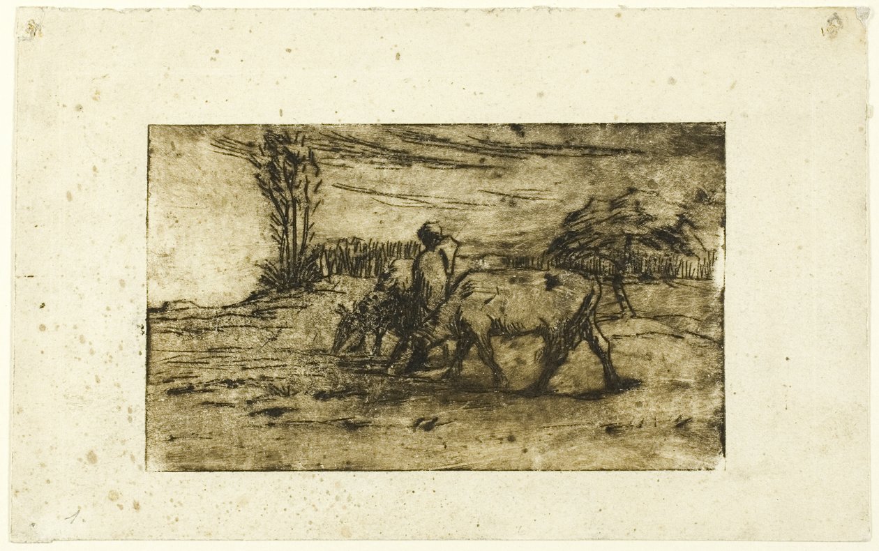 Las dos vacas de Jean Francois Millet