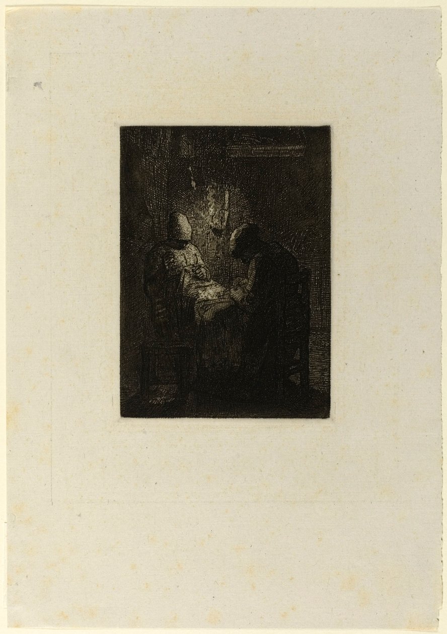La vigilia de Jean Francois Millet