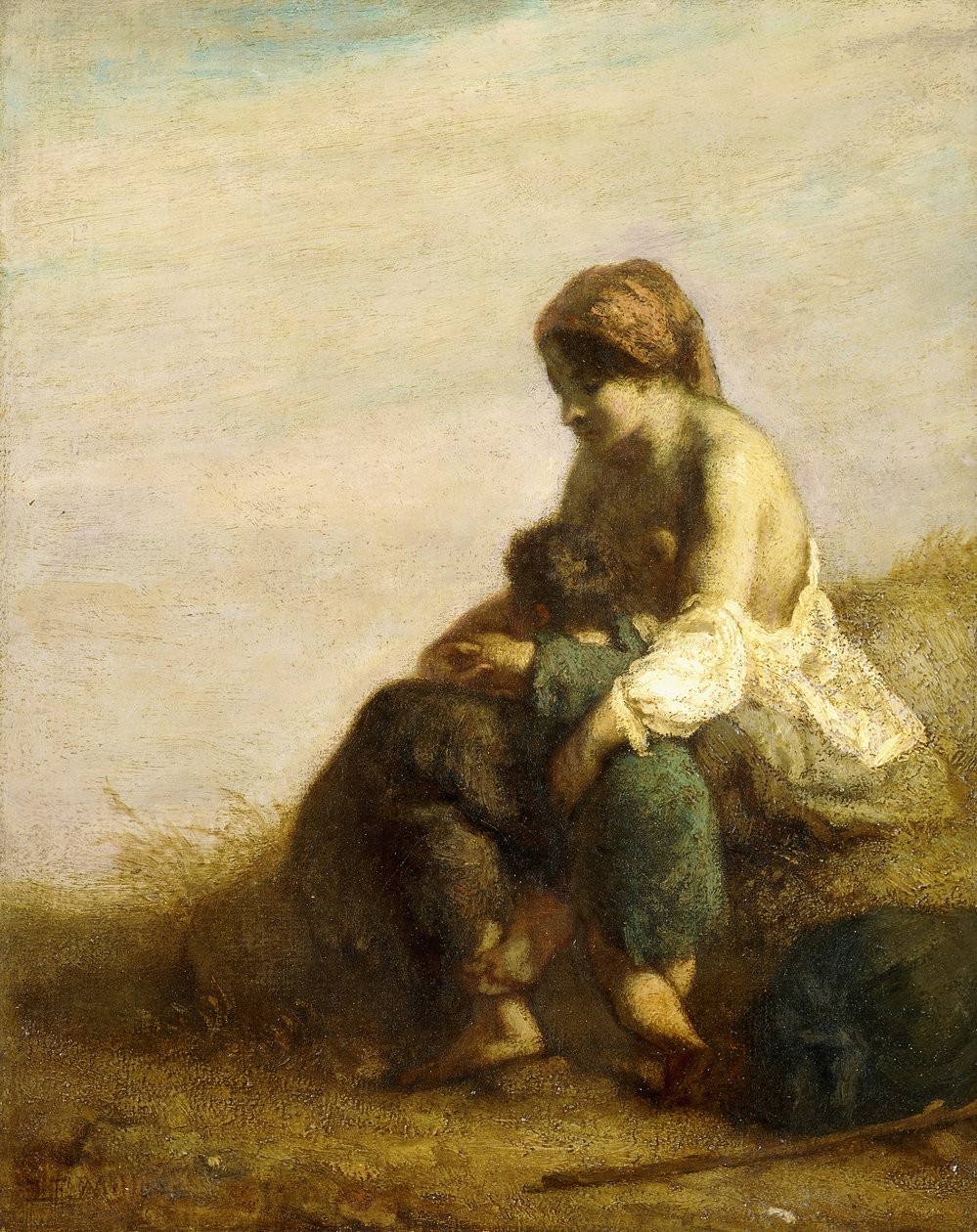 Los vagabundos de Jean Francois Millet
