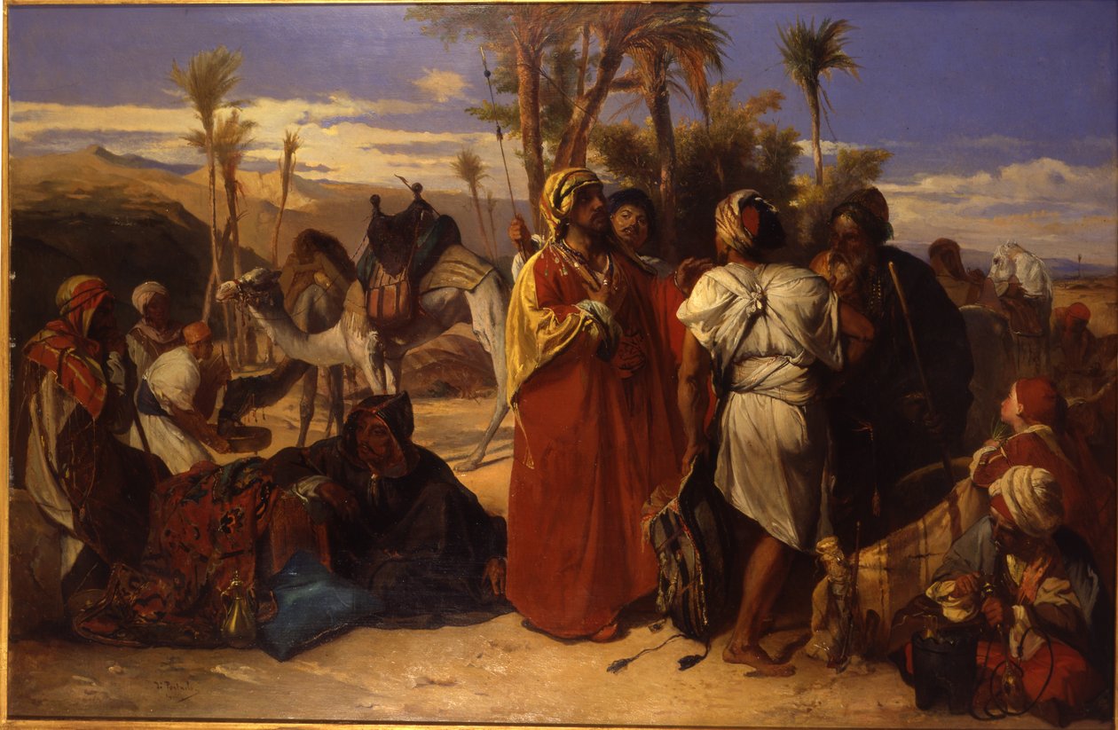En el oasis de Jean Francois Portaels