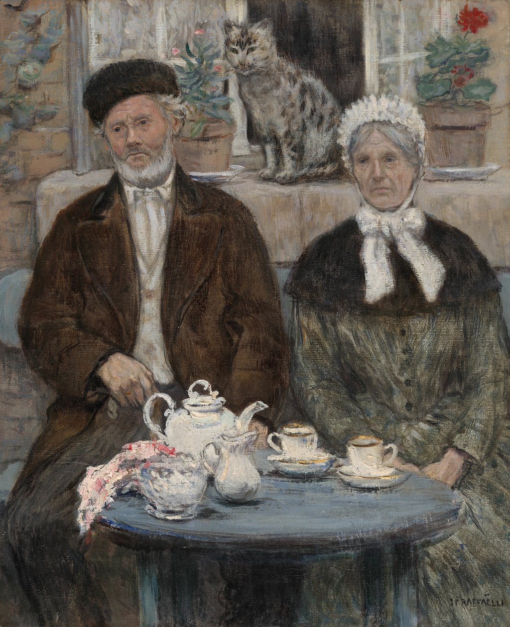 Tarde de té de Jean Francois Rafaelli