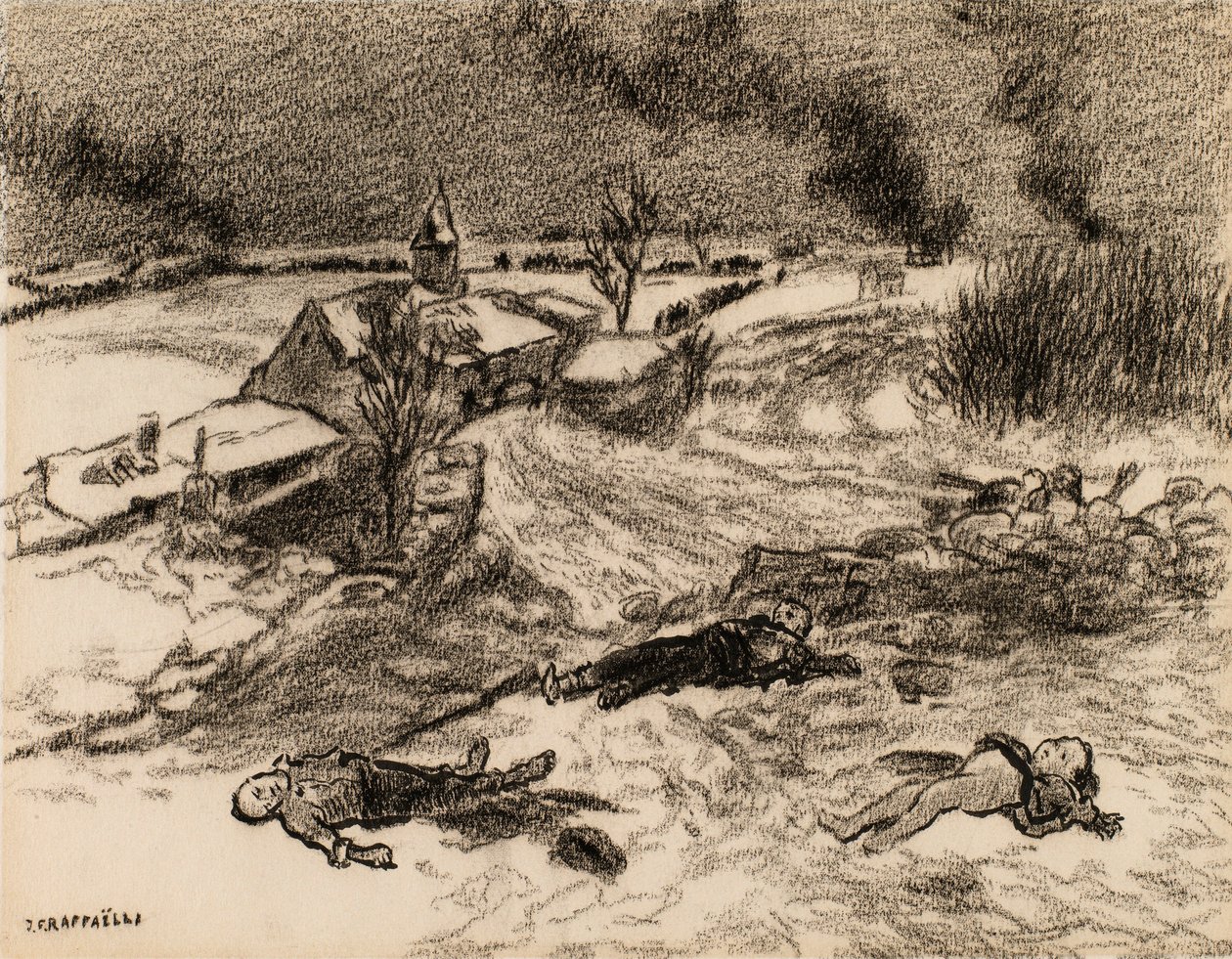 Después de la batalla de Jean Francois Raffaelli