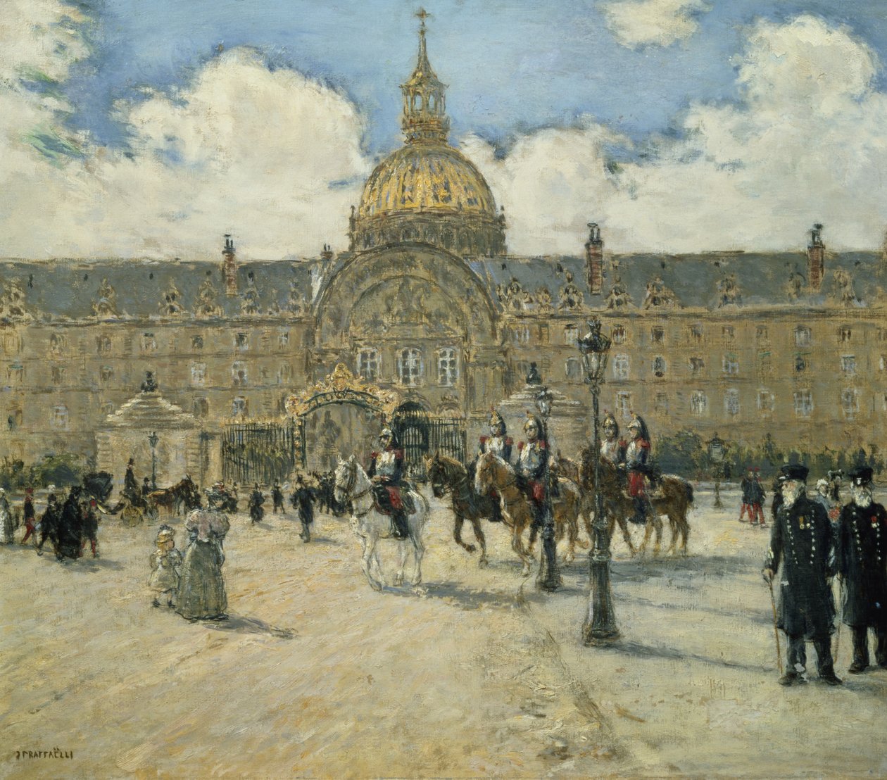 Hotel des Invalides de Jean Francois Raffaelli