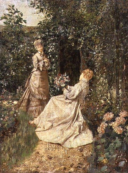 En el jardín de Jean Francois Raffaelli