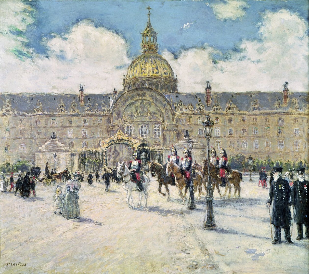 El Hotel des Invalides de Jean Francois Raffaelli