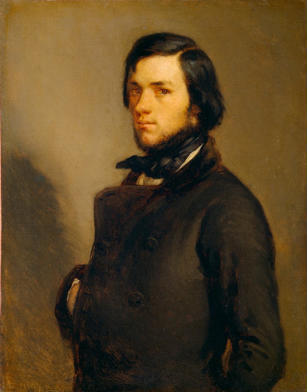 Retrato de un hombre de Jean Francois Millet