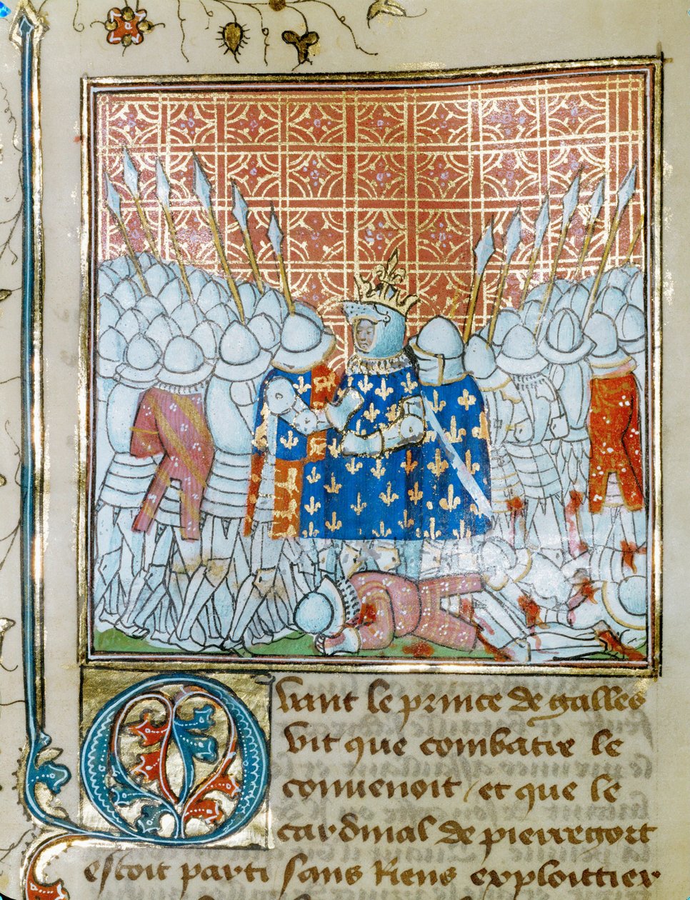 Batalla de Poitiers, Sept ... de Jean Froissart