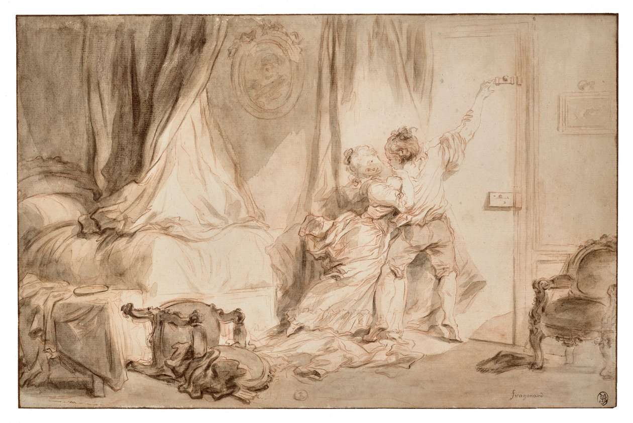 Le Verrou (El cerrojo) de Jean Honore Fragonard