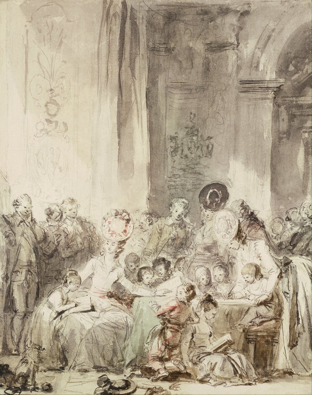 El concurso de Jean Honore Fragonard