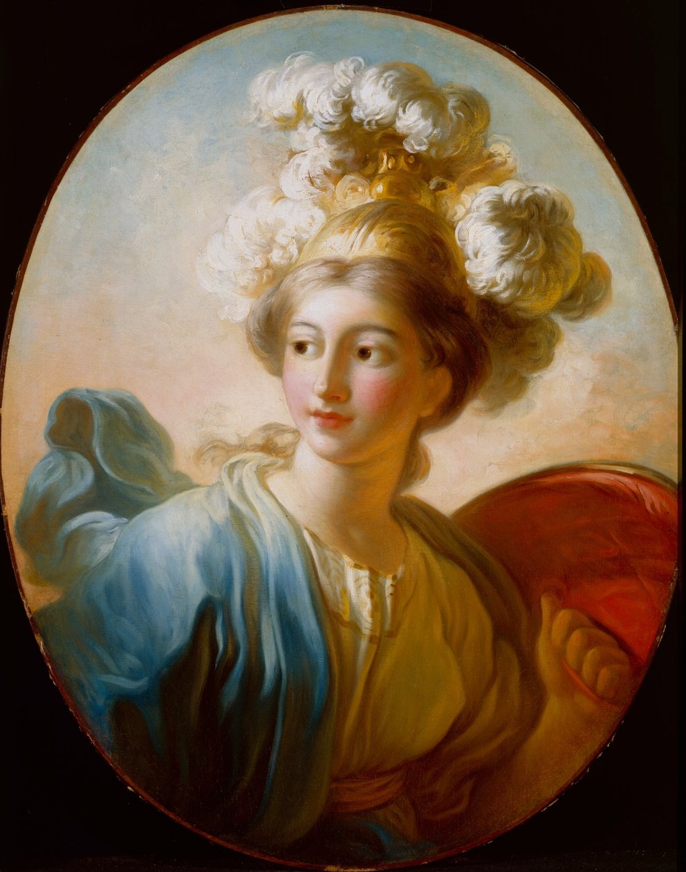 La diosa Minerva de Jean Honore Fragonard
