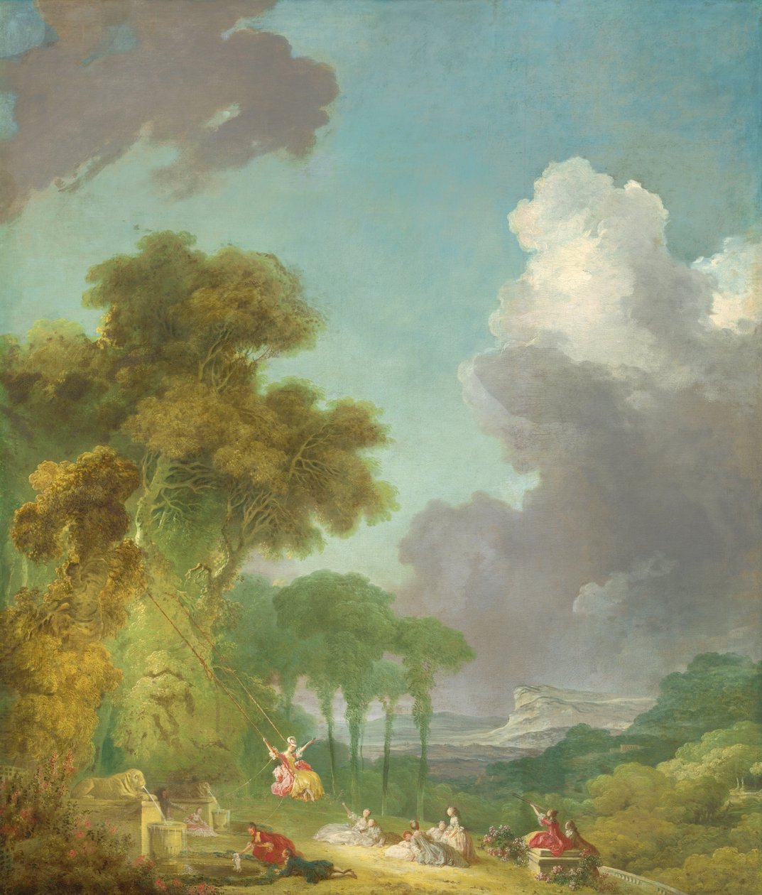 El columpio de Jean Honore Fragonard