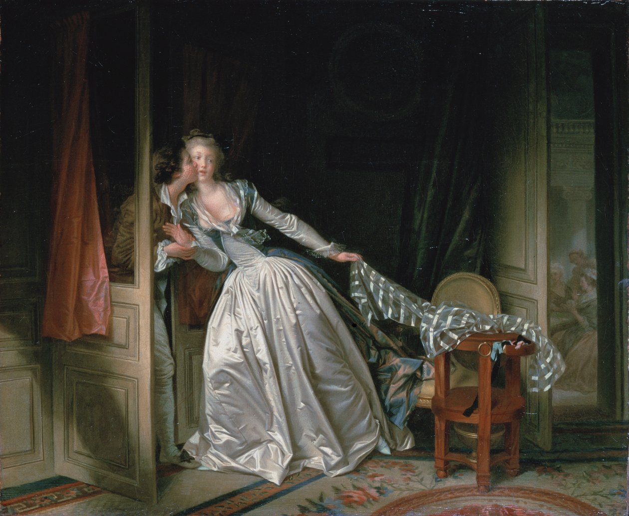 El beso robado de Jean Honore Fragonard