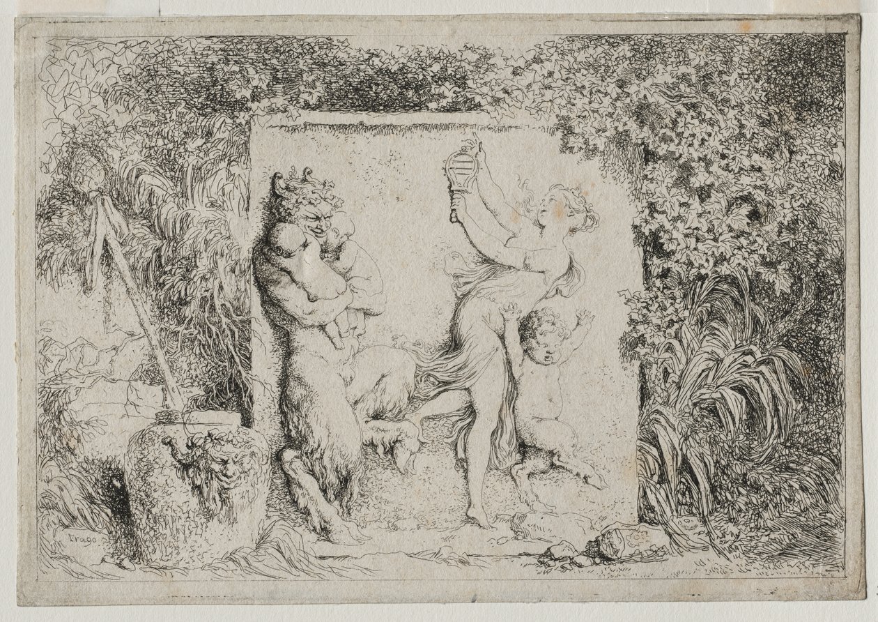 Bacchanless: la danza del setter de Jean Honore Fragonard