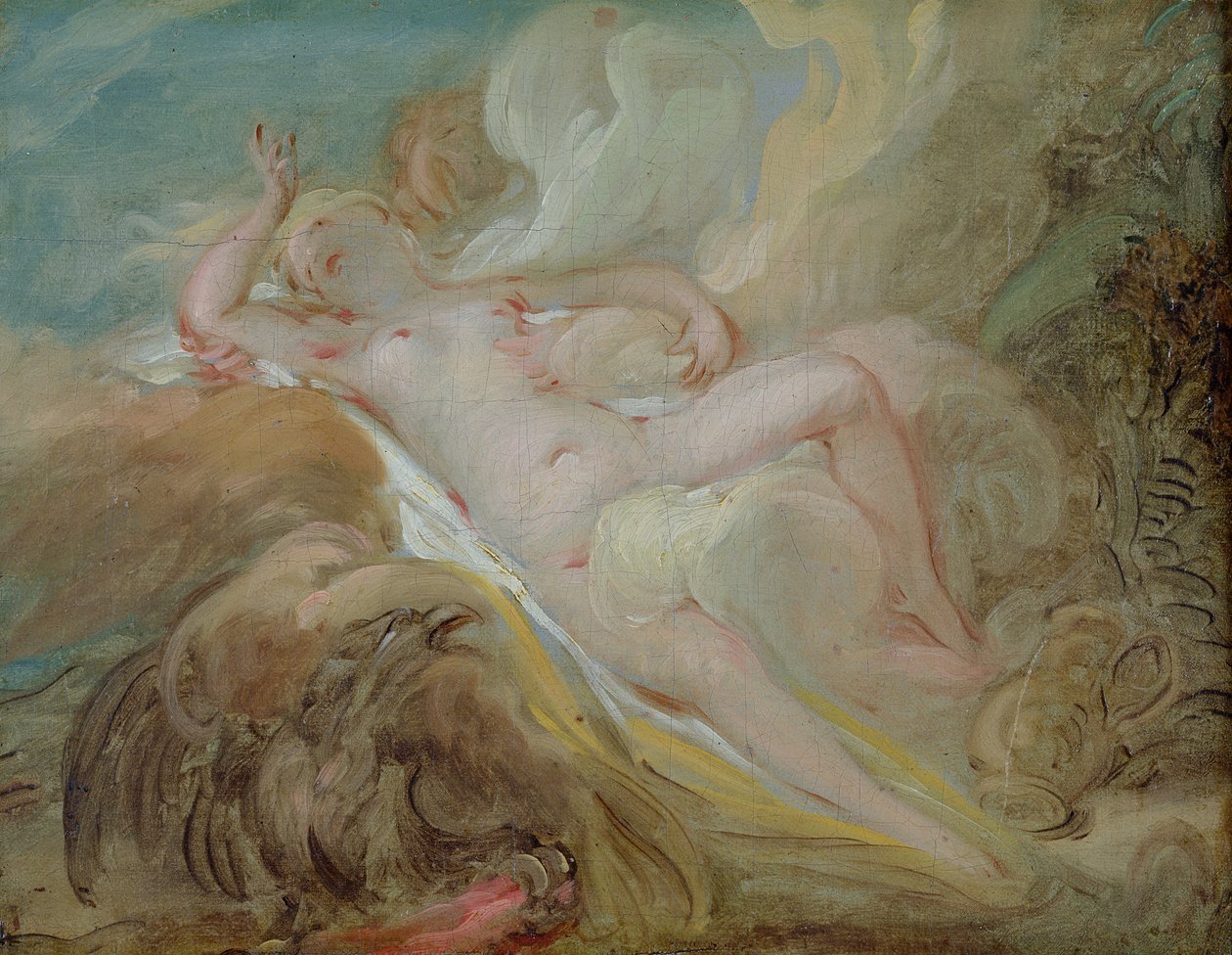 Júpiter e Io de Jean Honore Fragonard