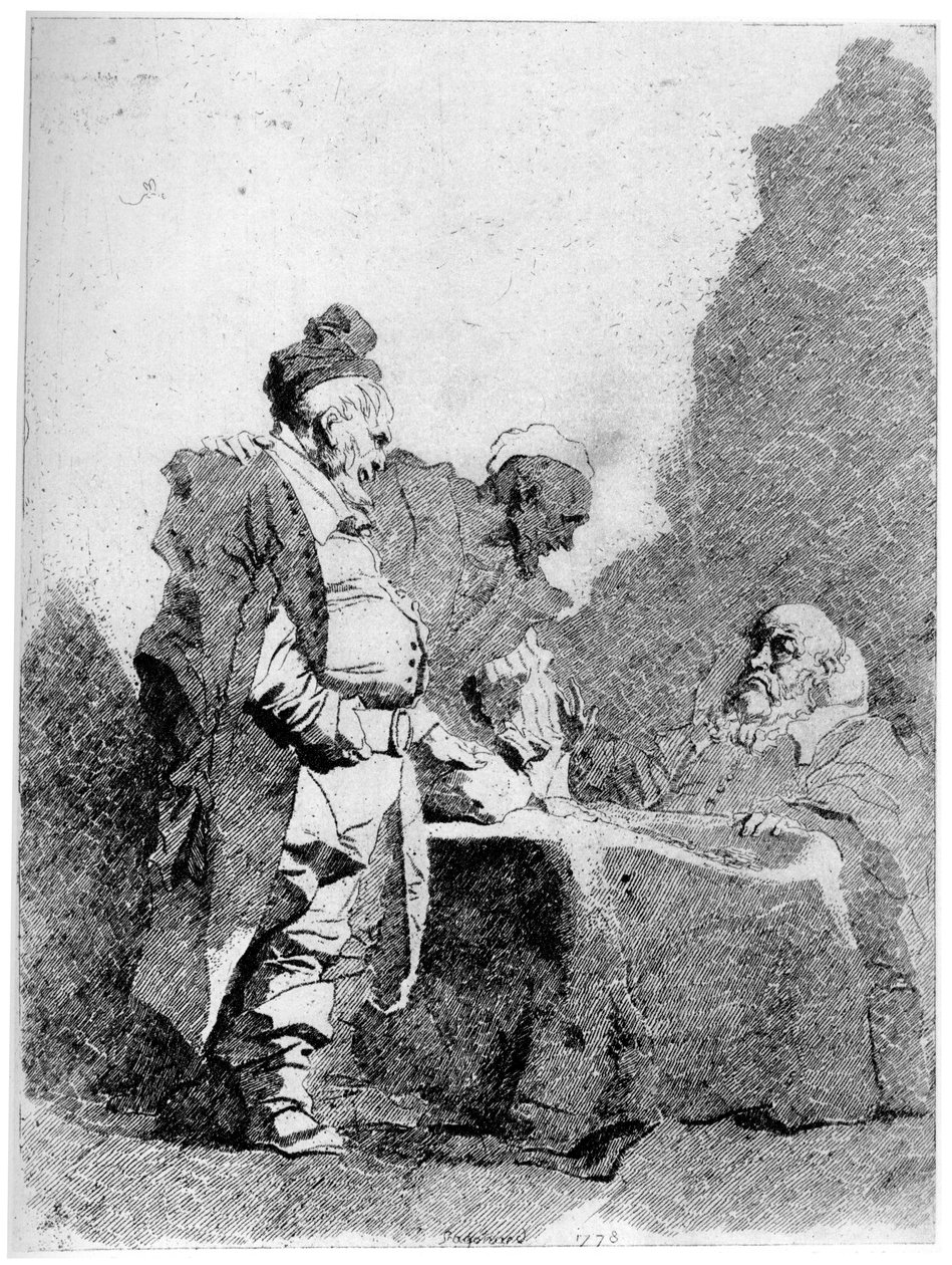 Les Traitants de Jean Honore Fragonard