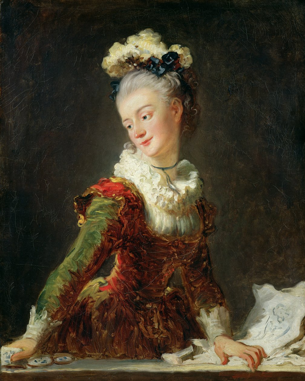 Marie-Madeleine Guimard (1743-1816) de Jean Honore Fragonard