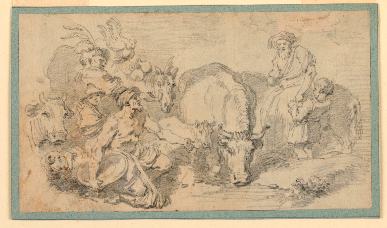 Escena oriental de Jean Honore Fragonard