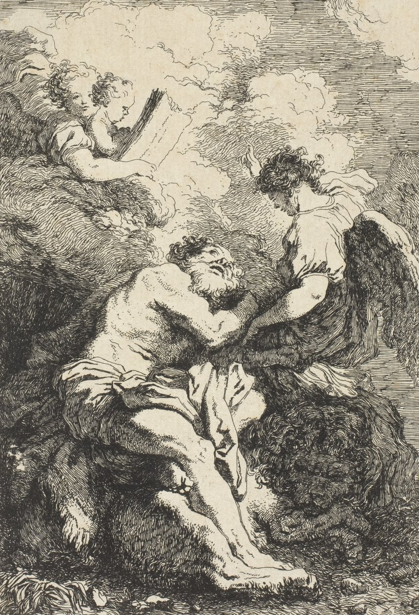 San Jerónimo, c.1761-65 de Jean Honore Fragonard