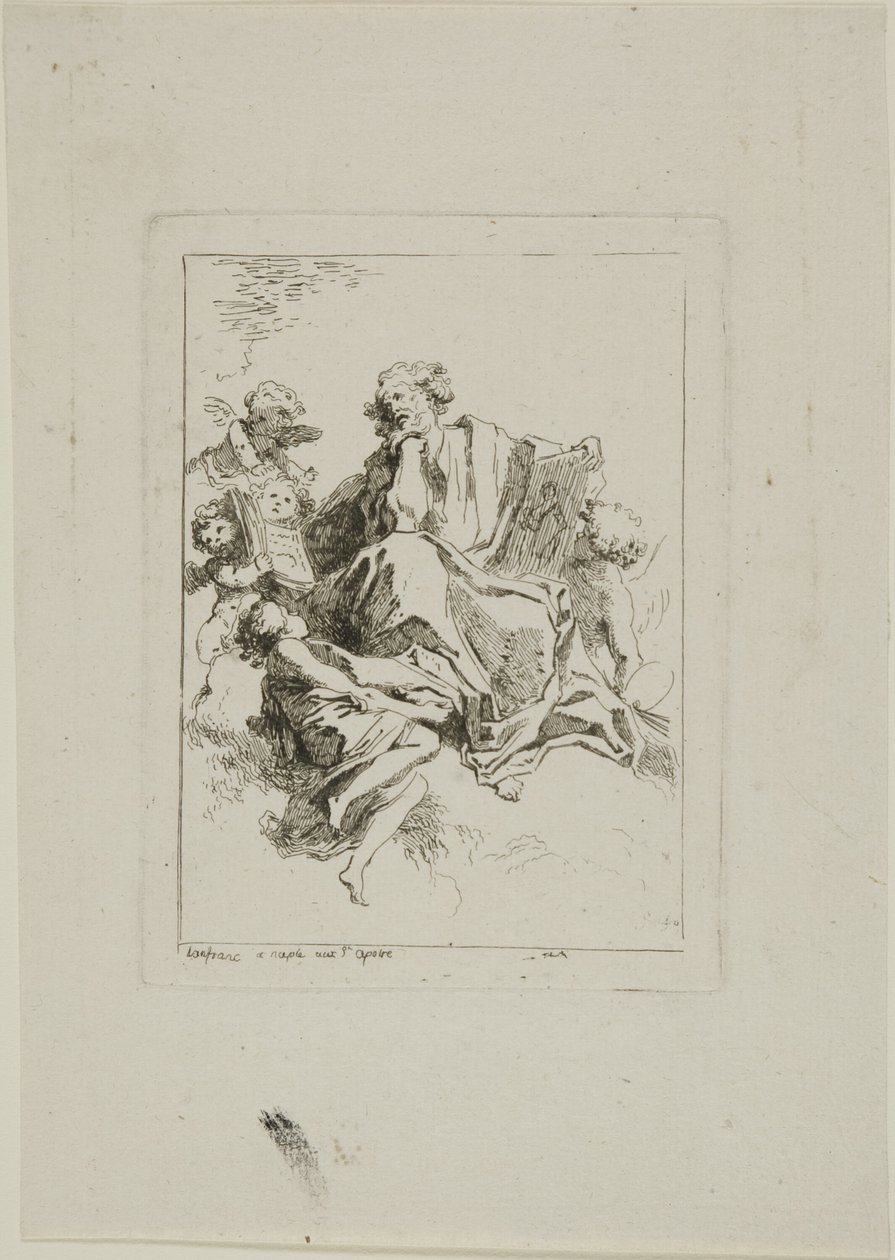 San Lucas de Jean Honore Fragonard