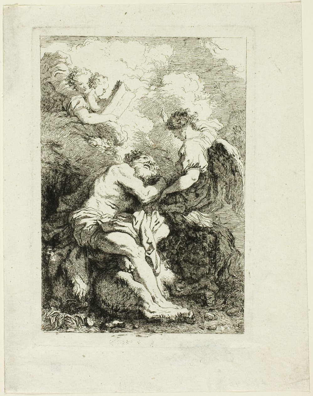 San Jerónimo de Jean Honore Fragonard
