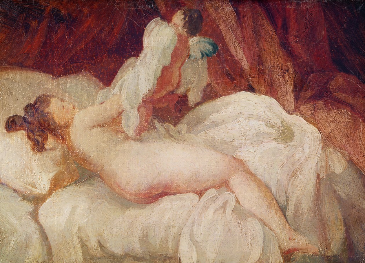 Quitándose la blusa de Jean Honore Fragonard