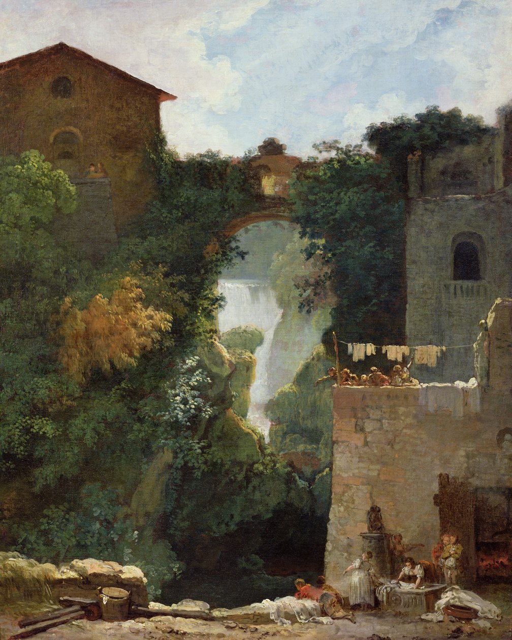Las Cataratas de Tívoli de Jean Honore Fragonard