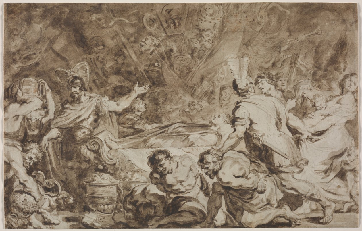 The Funeral of Decius Mus de Jean Honore Fragonard