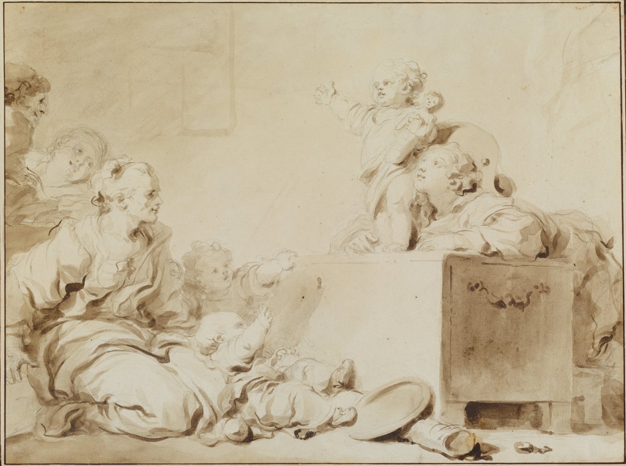 El Pequeño Predicador de Jean Honore Fragonard