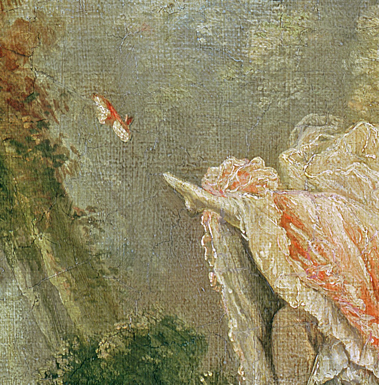 El Columpio (detalle) de Jean Honore Fragonard