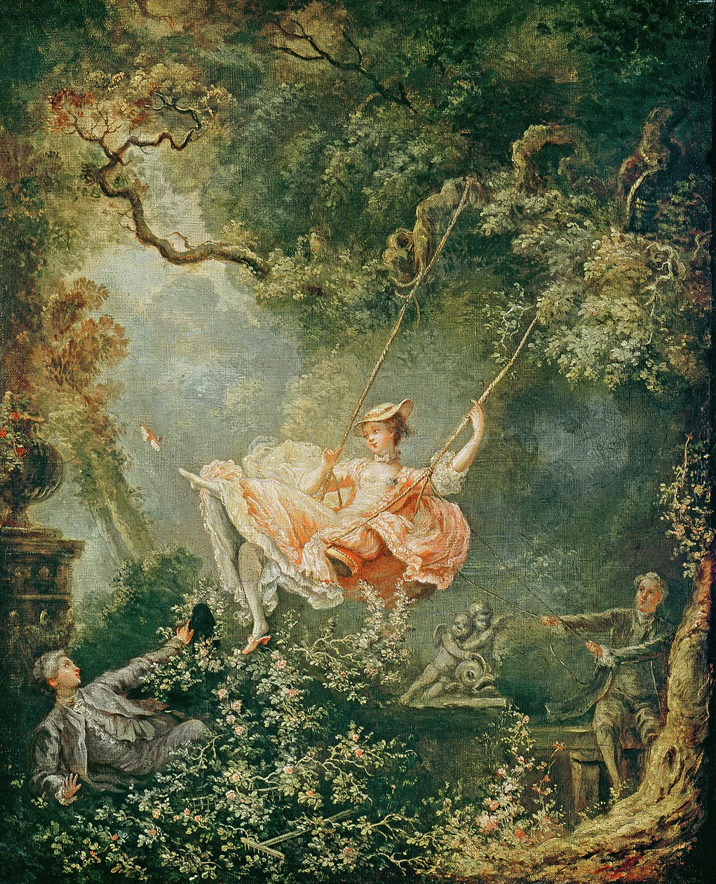 El columpio de Jean Honore Fragonard