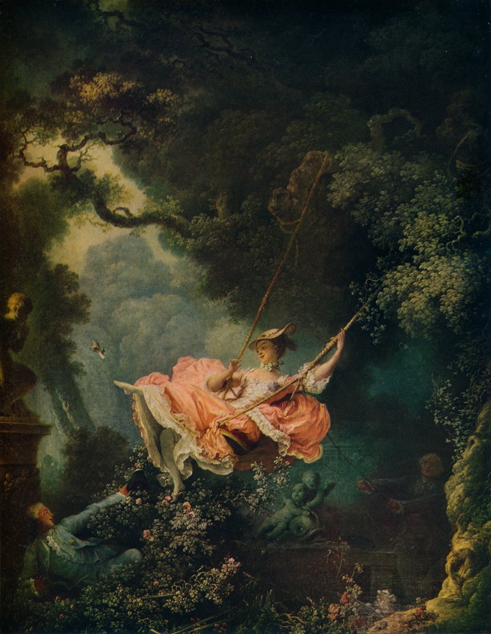 El columpio, c1767 de Jean Honore Fragonard