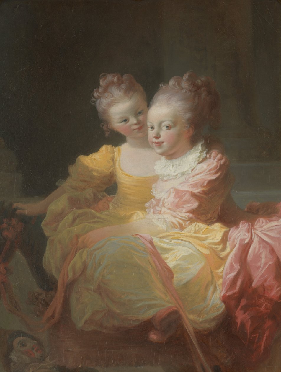 Las Dos Hermanas de Jean Honore Fragonard