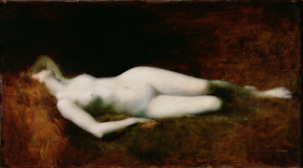 El Durmiente de Jean Jacques Henner