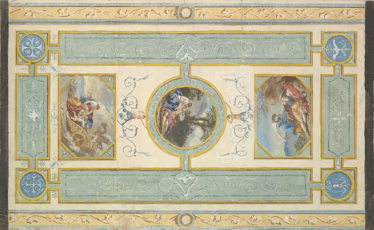 Estudio para un techo, s.f. de Jean Jacques Lagrenee