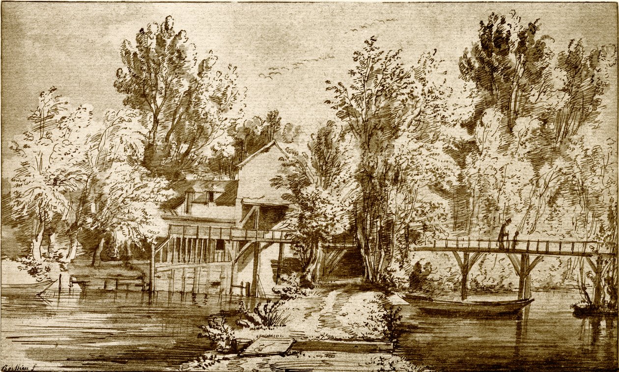 Paisaje de Jean Jacques de Boissieu