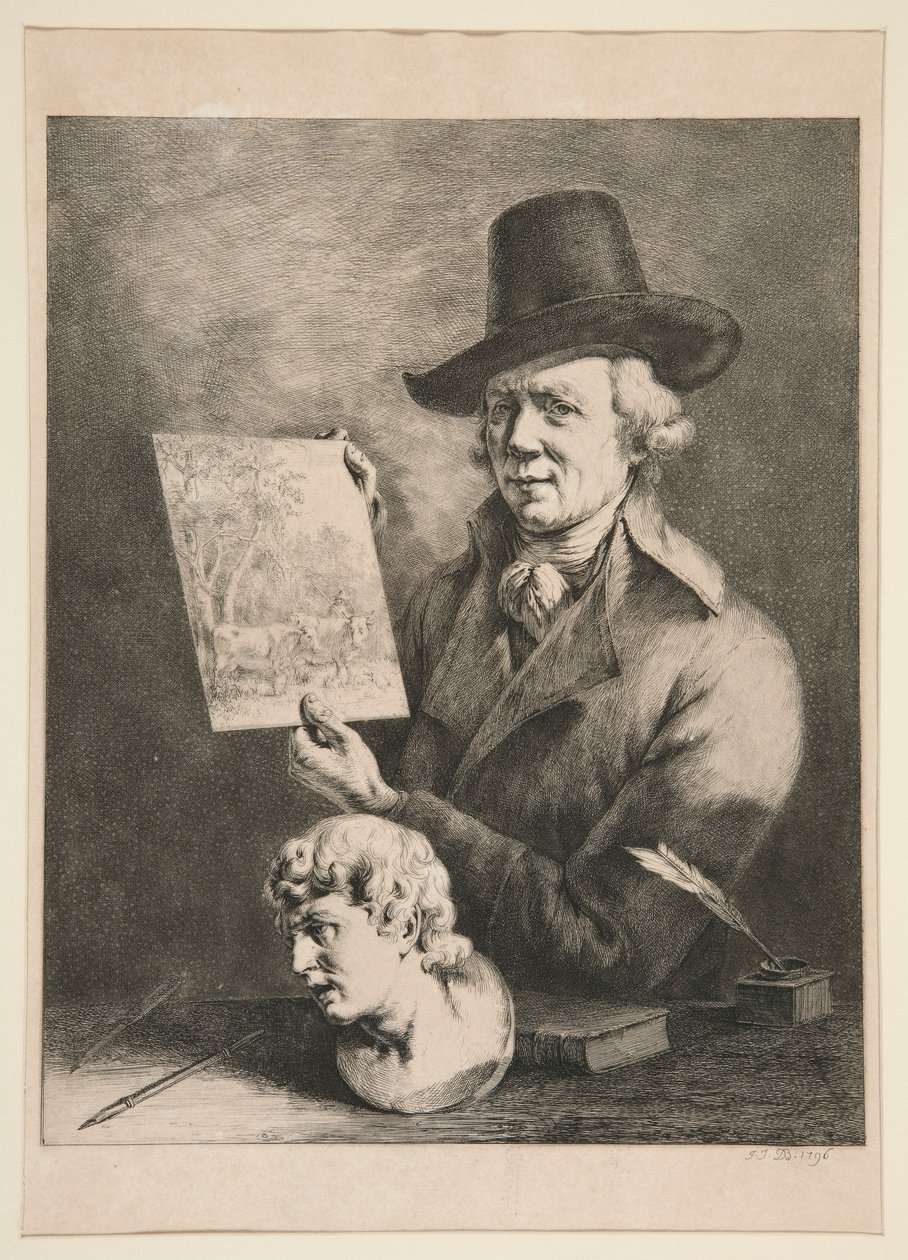 Auto retrato de Jean Jacques de Boissieu