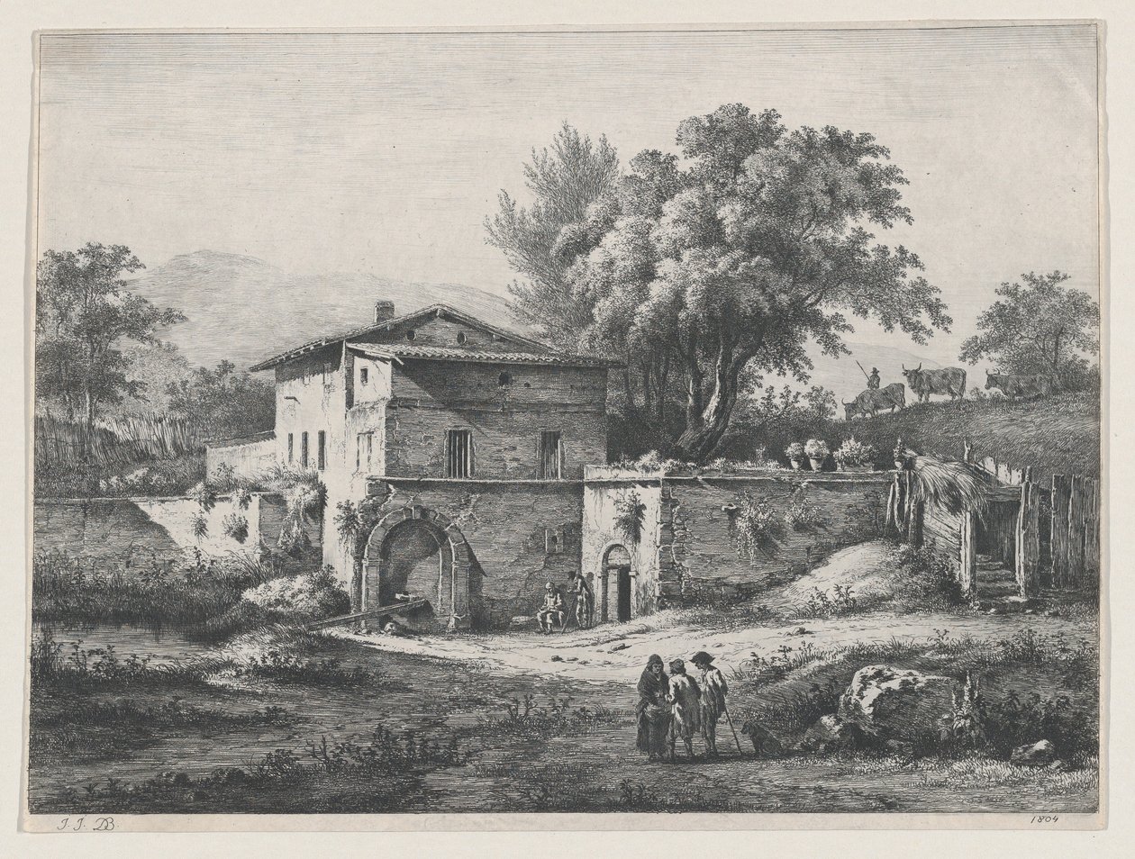 El Pequeño Oratorio, 1804 de Jean Jacques de Boissieu
