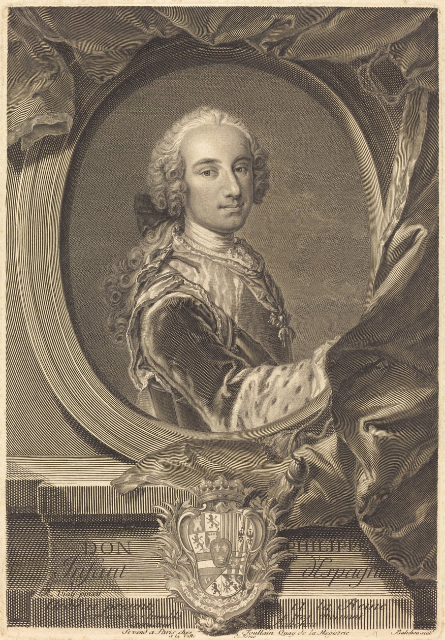 Don Philippe, Infante de España de Jean Joseph Balechou