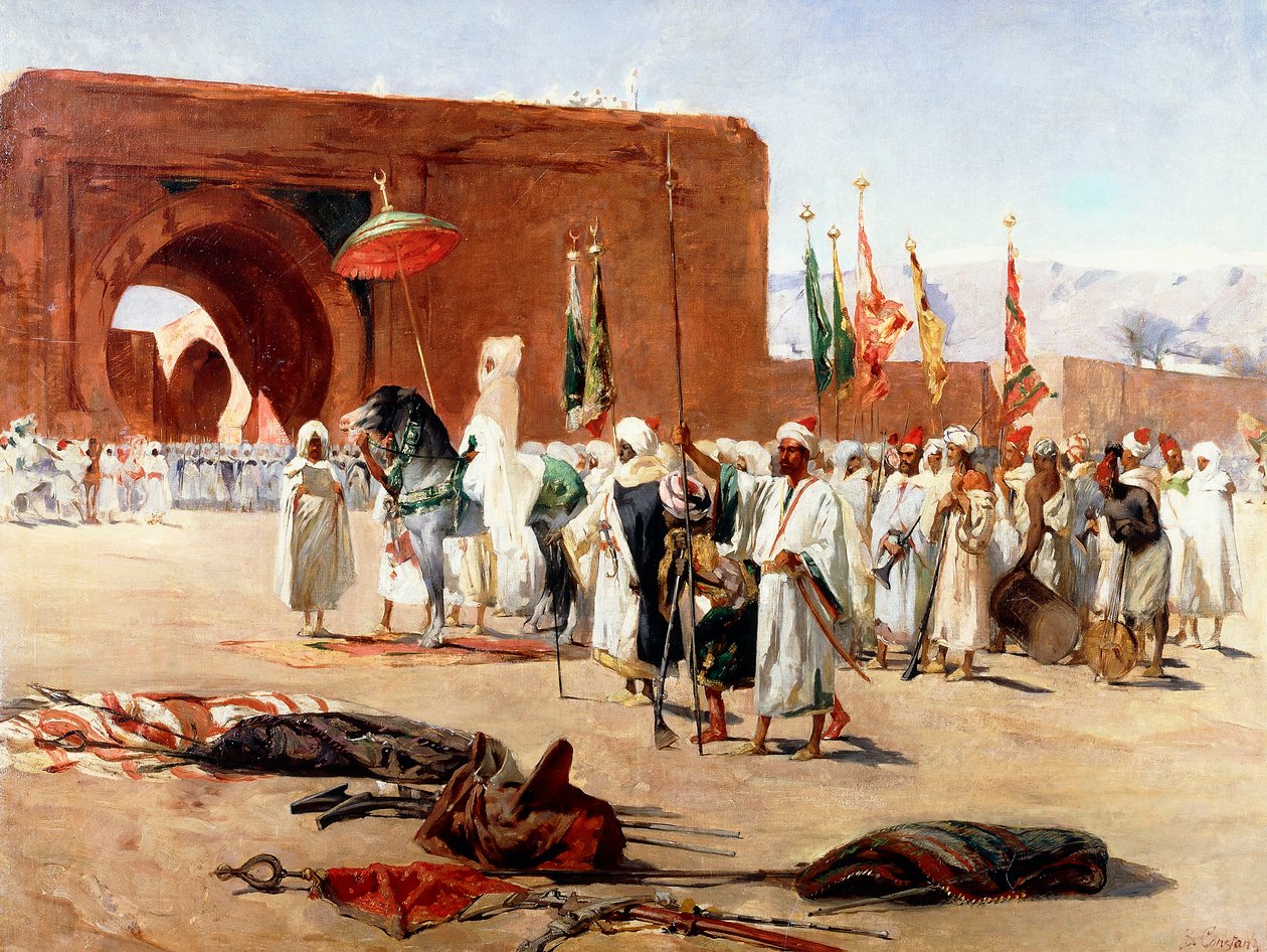 Procesión morisca de Jean Joseph Benjamin Constant