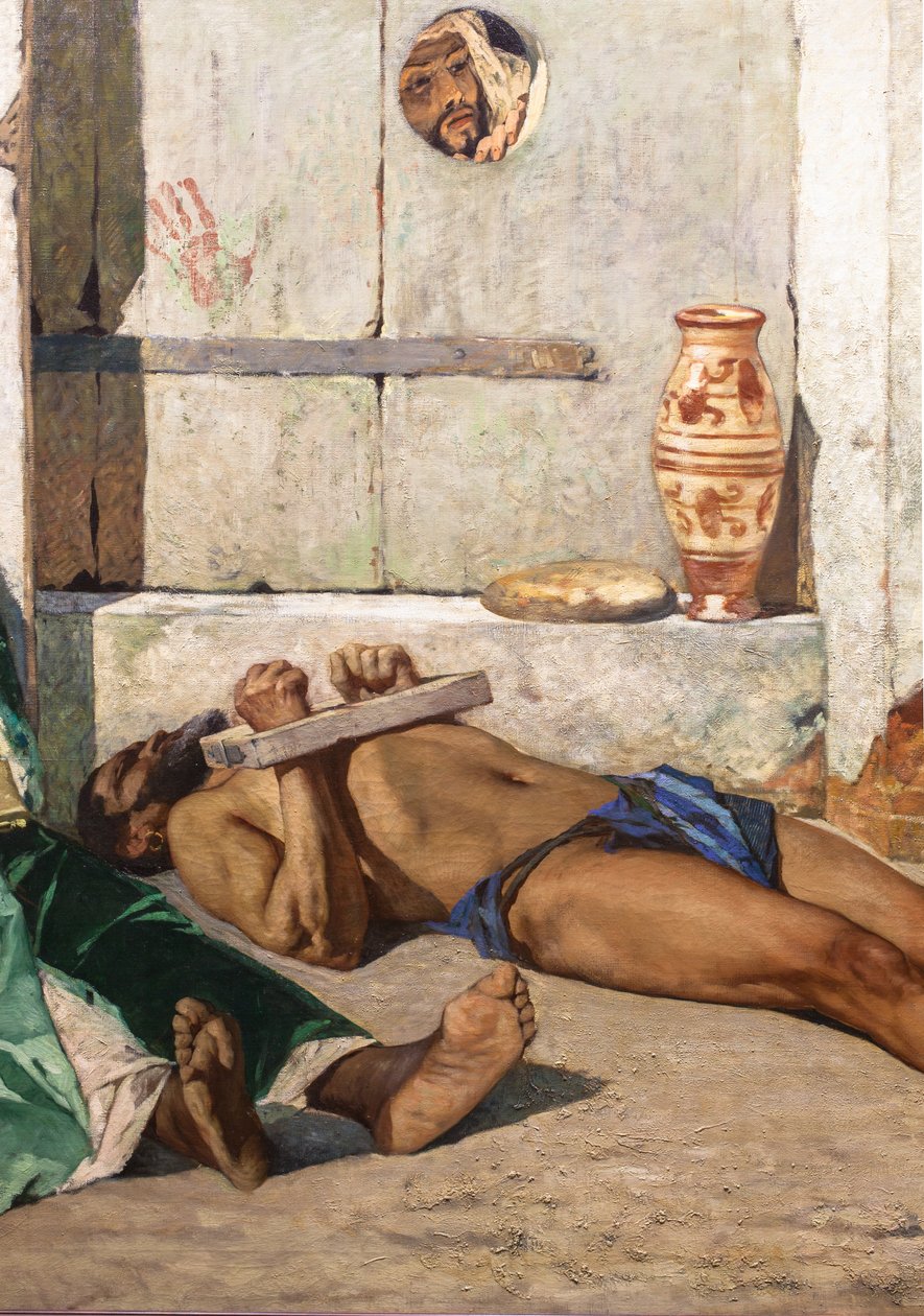 Prisioneros marroquíes (detalle) de Jean Joseph Benjamin Constant