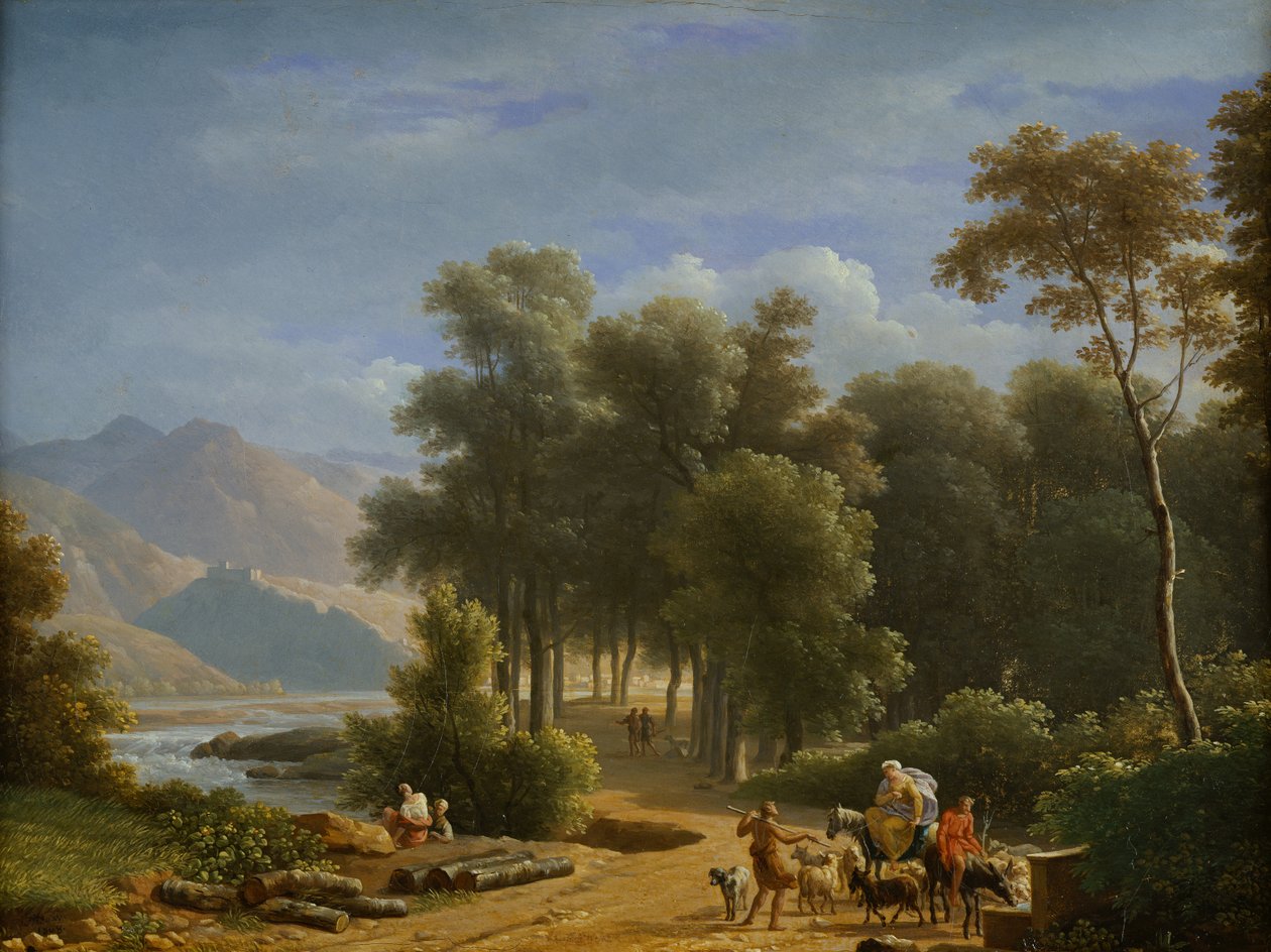 Paisaje, 1808 de Jean Joseph Xavier Bidauld