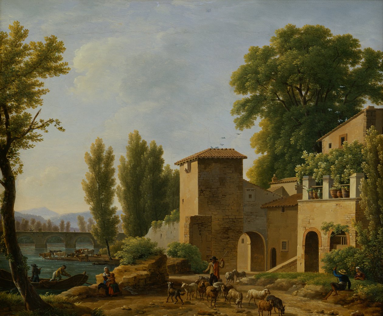 Paisaje, 1822 de Jean Joseph Xavier Bidauld