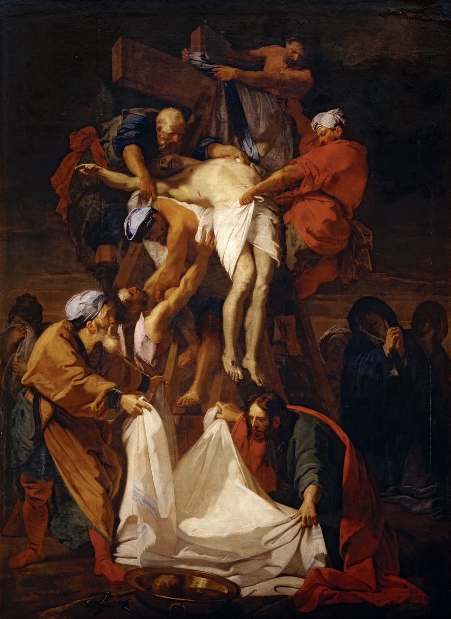 El Descendimiento de la Cruz de Jean Jouvenet