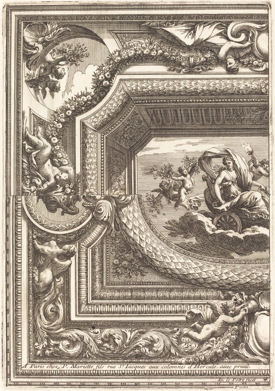 Cuartos de plafones de Jean Lepautre