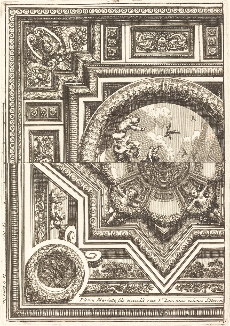Cuartos de plafones de Jean Lepautre