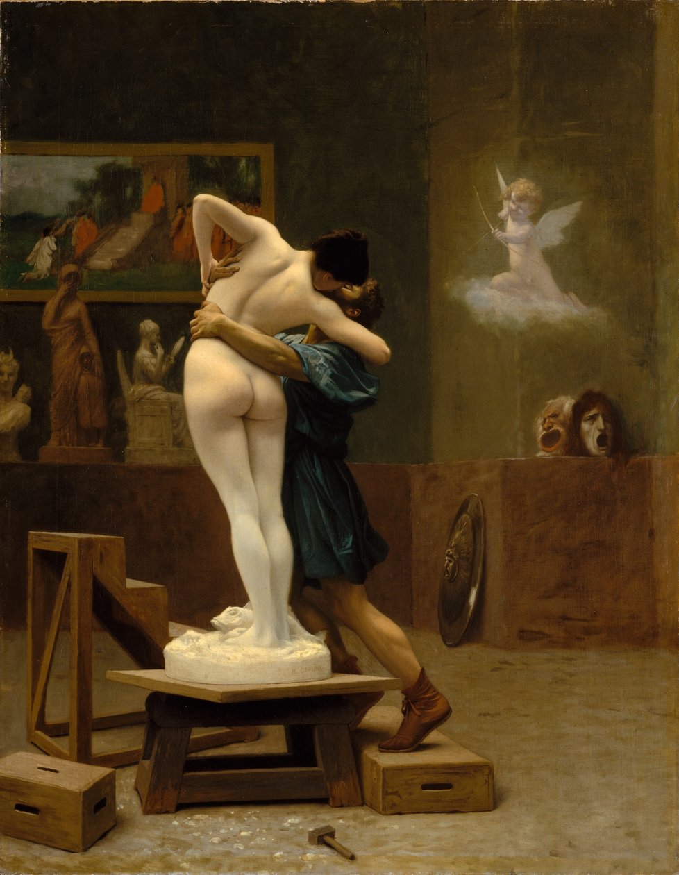 Pigmalión y Galatea de Jean Leon Gerome