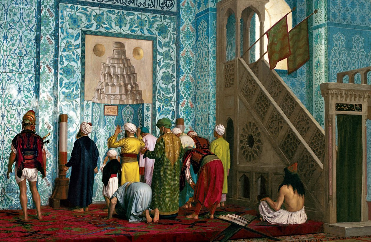 La Mezquita Azul de Jean Leon Gerome