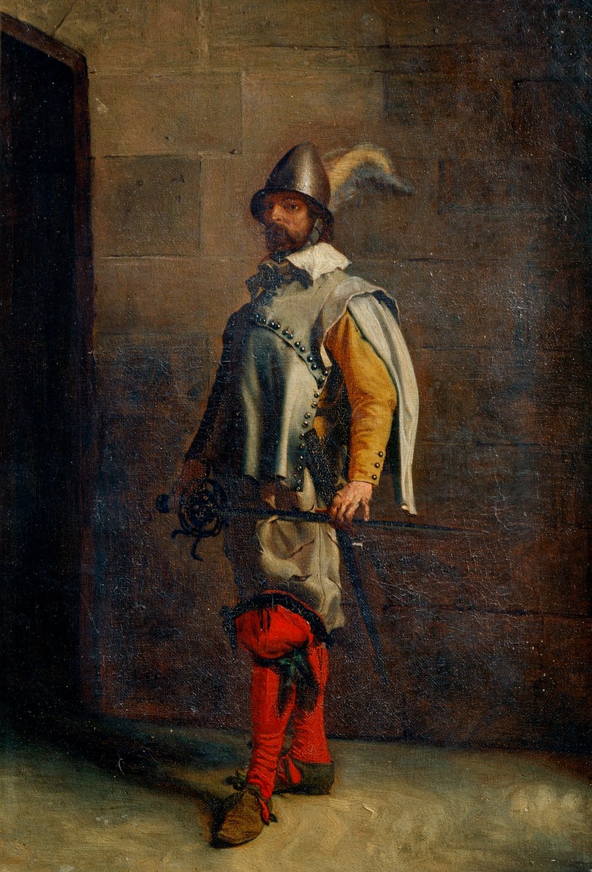 Un hugonote, siglo XIX de Jean Louis Ernest Meissonier