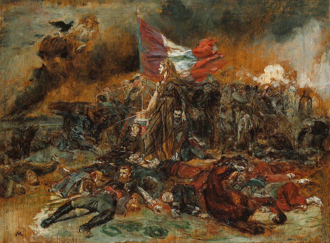 La defensa de París de Jean Louis Ernest Meissonier